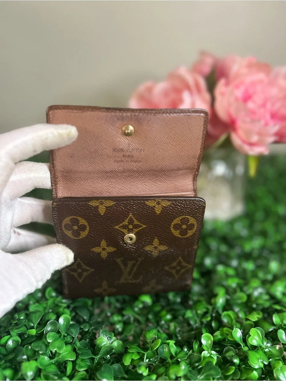 Louis Vuitton Vintage Monogram Compact Bifold Wallet SP0933